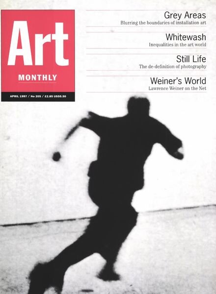 Art Monthly – April 1997 Cover