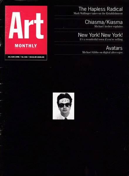 Art Monthly – Jul-Aug 1998 Cover