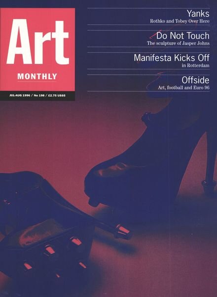 Art Monthly – July-August 1996 Cover