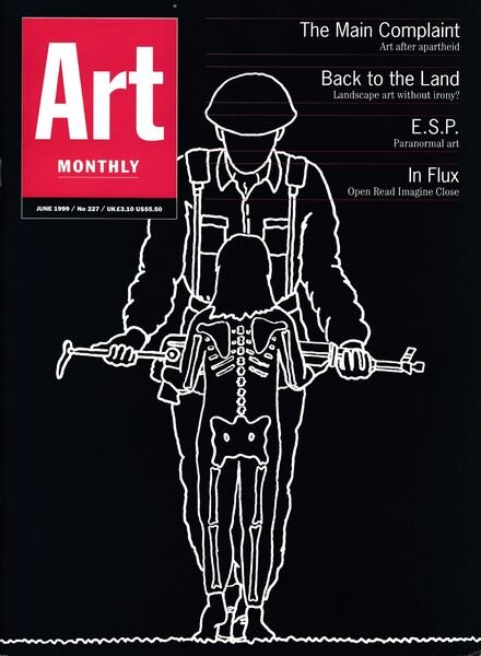 Art Monthly – June 1999 Cover