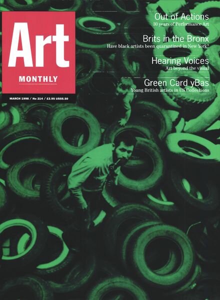 Art Monthly – March 1998 Cover