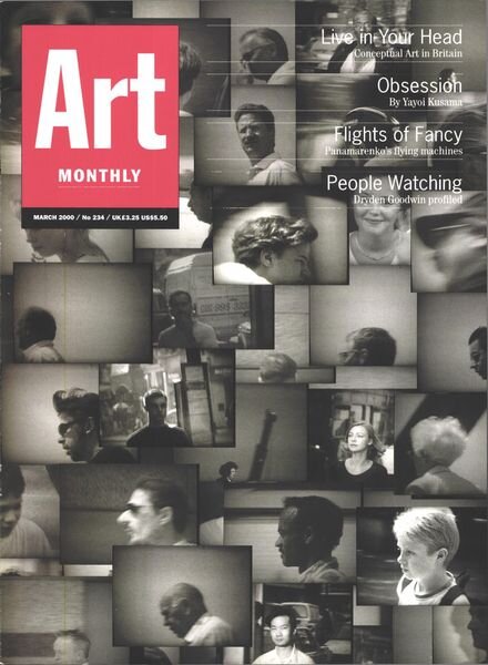 Art Monthly – March 2000 Cover