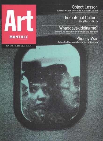 Art Monthly – May 1997 Cover