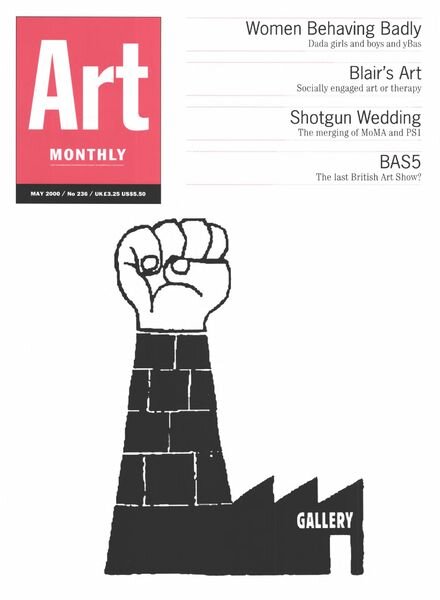 Art Monthly – May 2000 Cover
