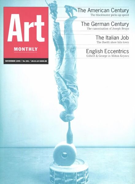 Art Monthly – November 1999 Cover
