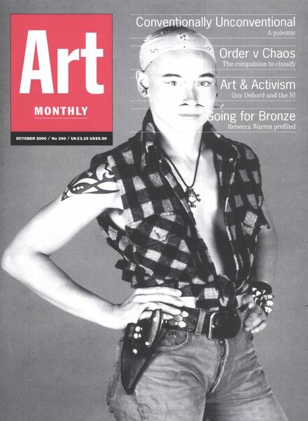 Art Monthly – October 2000 Cover