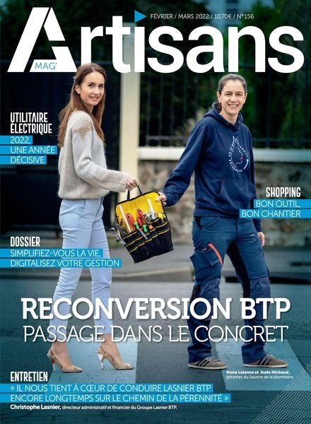 Artisans Mag – Fevrier-Mars 2022 Cover