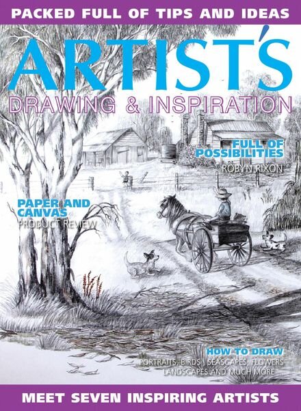 Artists Drawing & Inspiration – December 2021 Cover