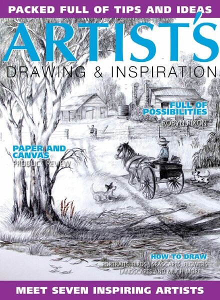 Artists Drawing & Inspiration – January 2022 Cover