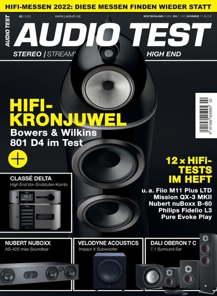 Audio Test – Februar 2022 Cover