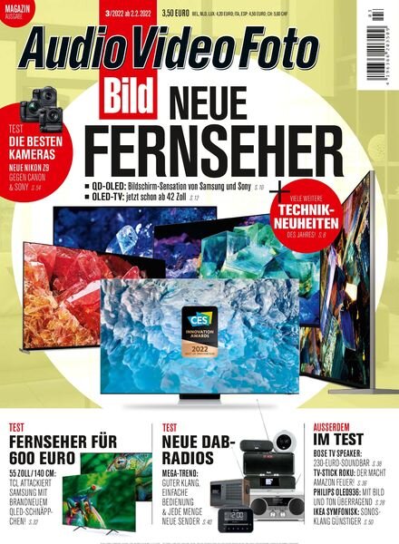 Audio Video Foto Bild – Marz 2022 Cover