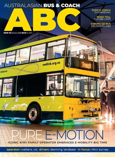 Australasian Bus & Coach – January 2022 Cover