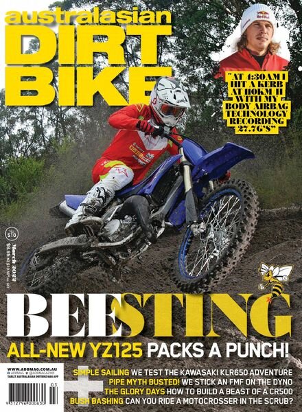 Australasian Dirt Bike – March 2022 Cover