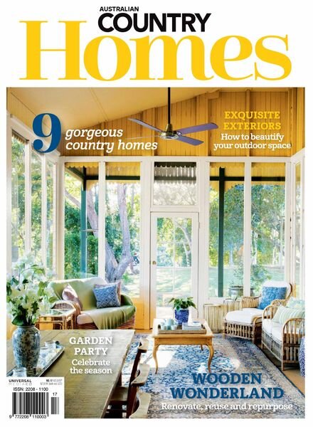 Australian Country Homes – January 2022 Cover