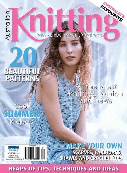 Australian Knitting – November 2016 Cover