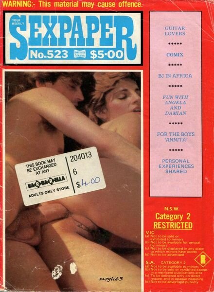 Australian Sexpaper – Nr 523 Cover