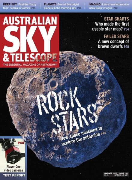 Australian Sky & Telescope – March 2022 Cover