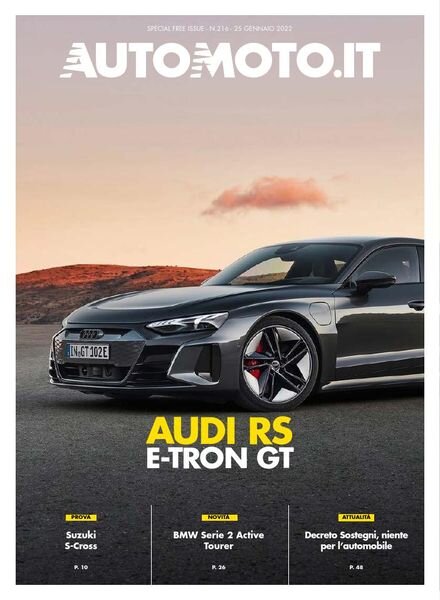 Automoto.it Magazine – N 216 2022 Cover