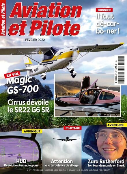 Aviation et Pilote – Fevrier 2022 Cover