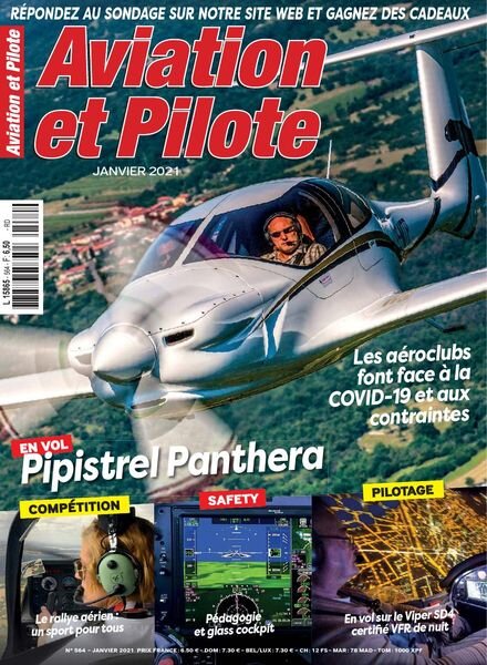 Aviation et Pilote – January 2021 Cover