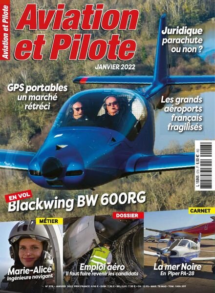 Aviation et Pilote – Janvier 2022 Cover