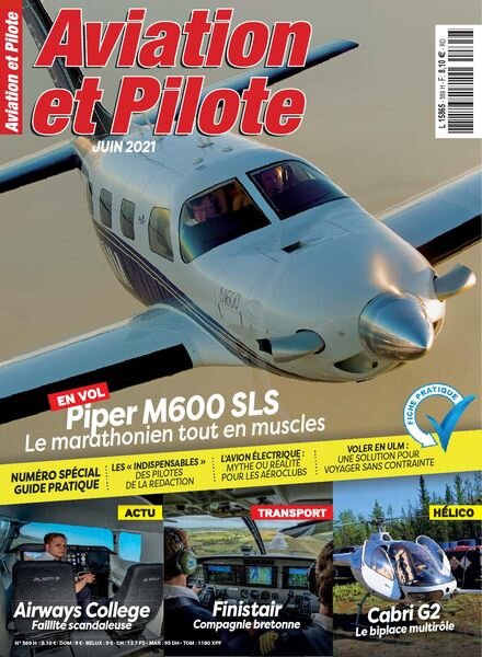 Aviation et Pilote – Juin 2021 Cover