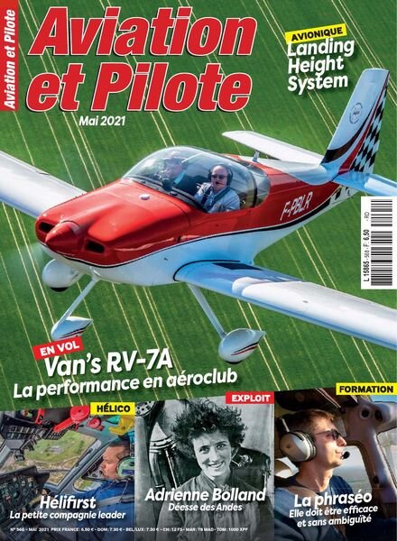 Aviation et Pilote – Mai 2021 Cover