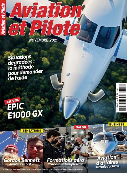 Aviation et Pilote – Novembre 2021 Cover