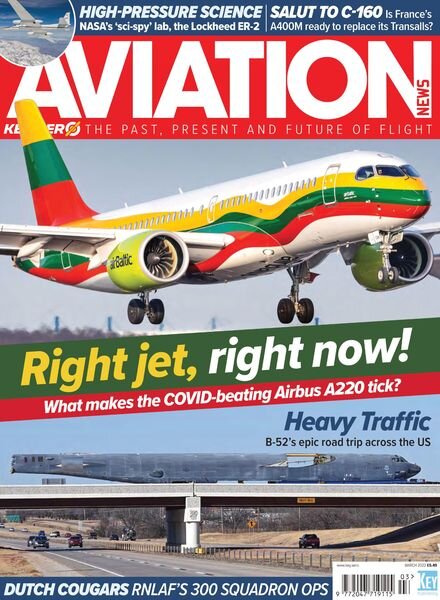 Aviation News – March 2022 Cover
