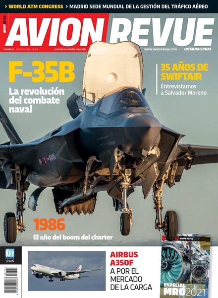 Avion Revue Internacional – 24 September 2021 Cover