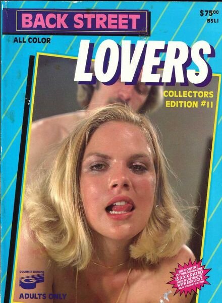 Back Street Lovers – Gourmet Collectors Edition 11 Cover