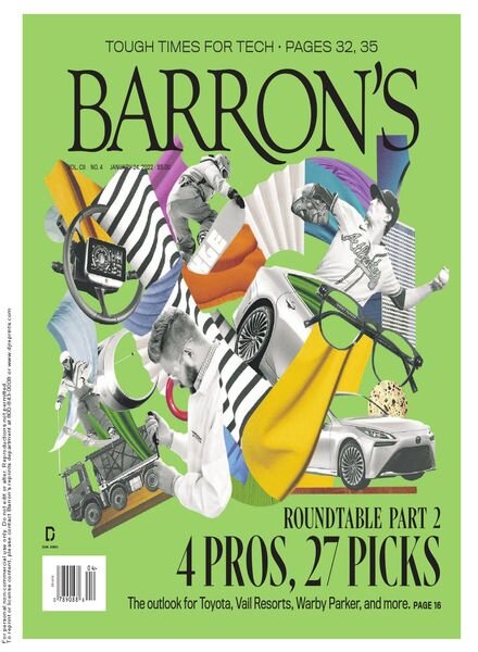 Barron’s – January 24, 2022 Cover