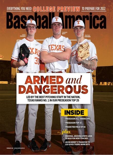 Baseball America – February 2022 Cover