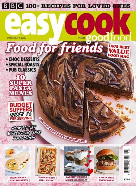 BBC Easy Cook UK – February 2022 Cover