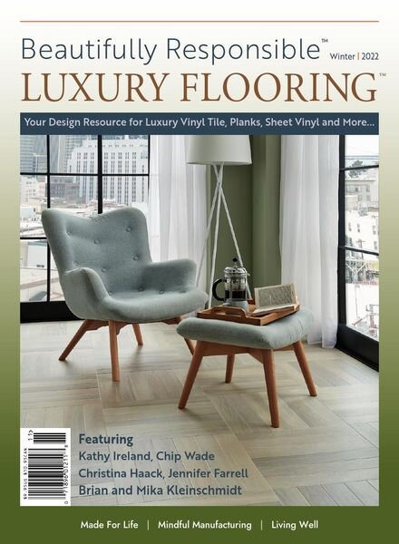 Beautifully Responsible Luxury Flooring – Winter 2021-2022 Cover