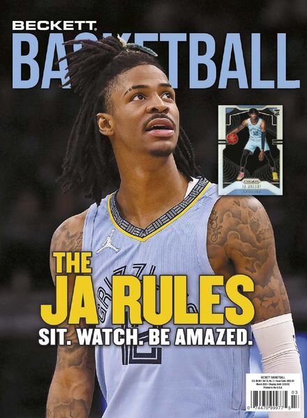 Beckett Basketball – March 2022 Cover