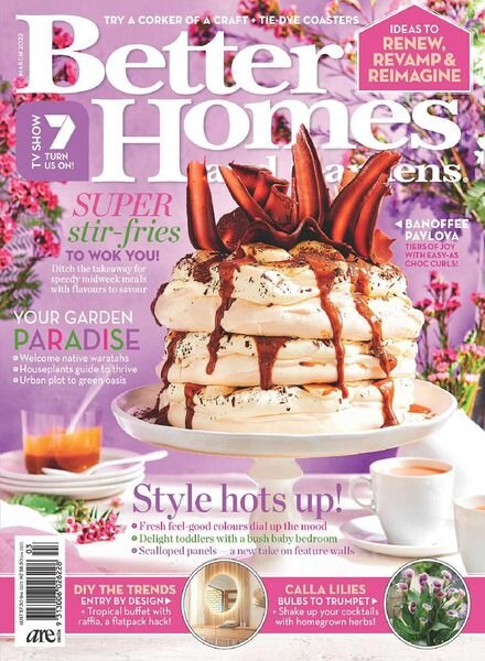 Better Homes and Gardens Australia – March 2022 Cover