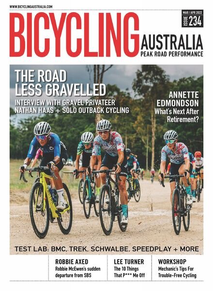 Bicycling Australia – March-April 2022 Cover