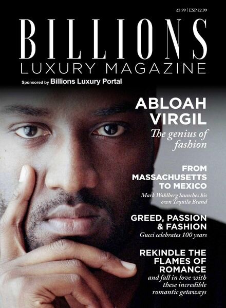 BILLIONS Luxury Magazine – Spring 2022 Cover