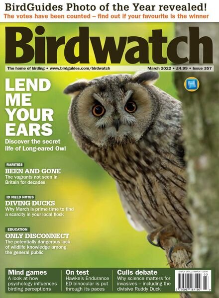 Birdwatch UK – March 2022 Cover