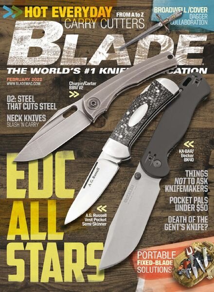 Blade – February 2022 Cover