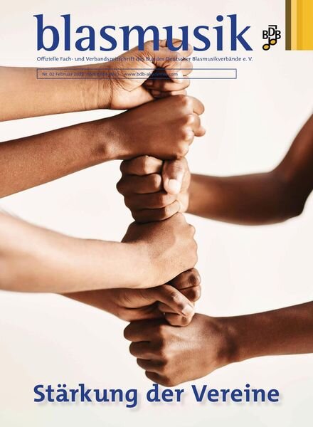 blasmusik – Februar 2022 Cover
