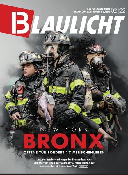 Blaulicht – Februar 2022 Cover