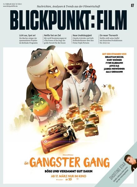 Blickpunkt Film – 14 Februar 2022 Cover
