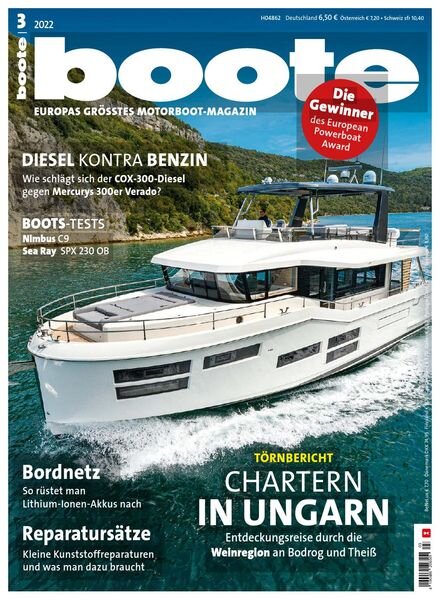 Boote – Marz 2022 Cover