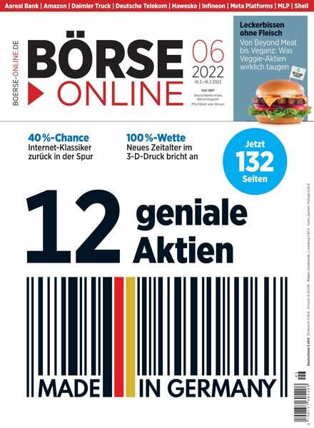 BOrse Online – 10 Februar 2022 Cover