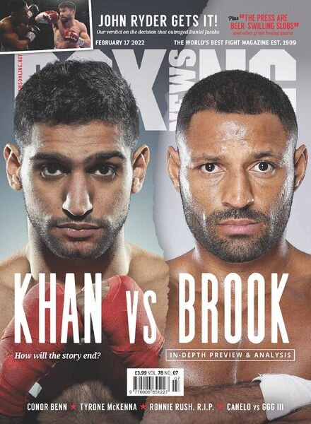 Boxing News – February 17 2022 Cover