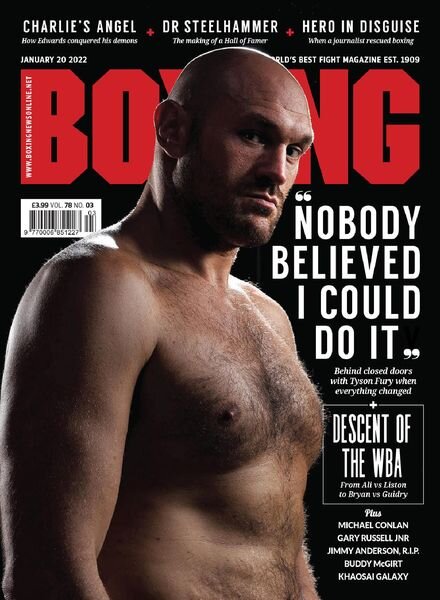 Boxing News – January 20, 2022 Cover