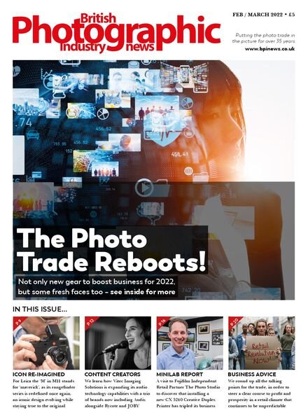 British Photographic Industry News – February-March 2022 Cover