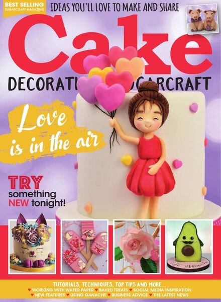 Cake Decoration & Sugarcraft – February 2022 Cover
